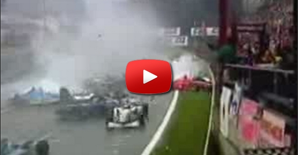 Acidente Em Cadeia na Formula 1